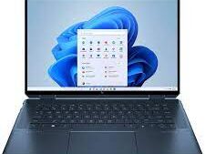 HP Spectre x360 2 In 1 Laptop 16-F1013DX (669A1UA) i7-12700H-4.7Ghz, 16Gb, 512Gb Ssd, 16" 3K Fhd Ips Touch, Wifi, Win 11 Home, Intel Iris Xe Graphics, Blue, 1 Year Warranty