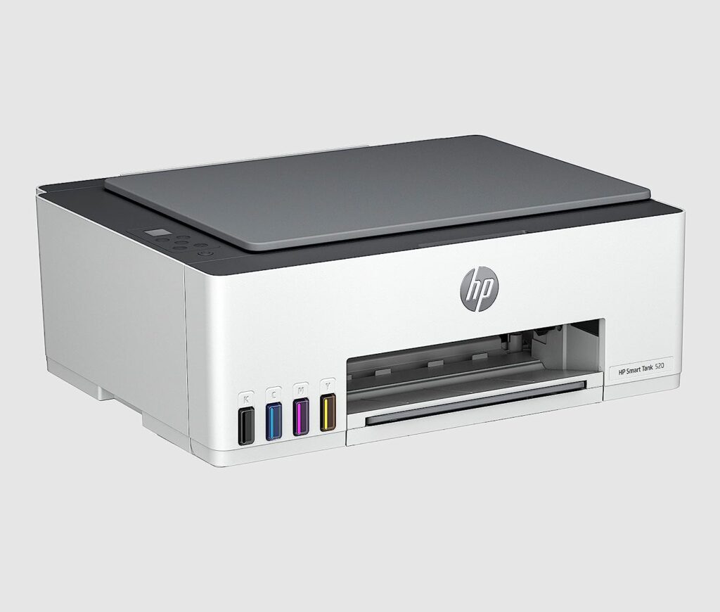HP Smart Tank 520 Wireless All In One Printer Print Scan Copy Print up to 6000 black or 6000 color pages Gray 1F3W2A 2